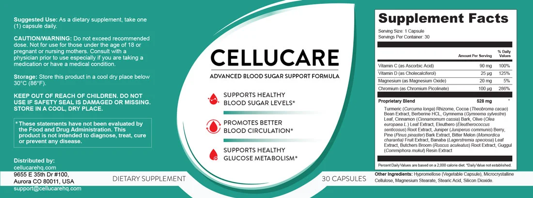 CelluCare-label